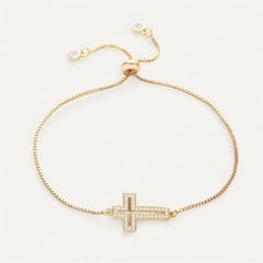 Bracelet Croix Élégance Intemporelle