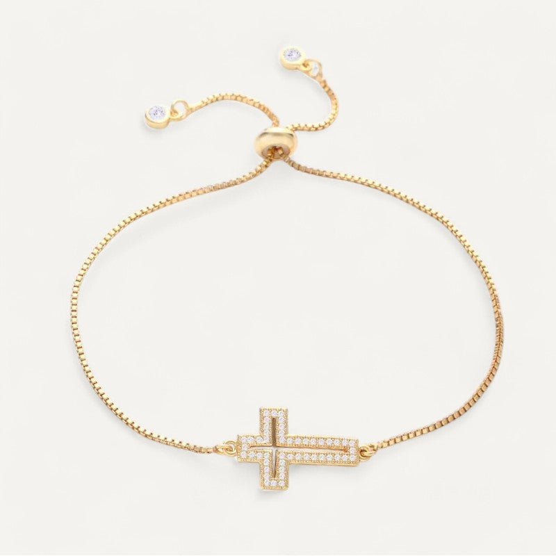 Armband Kreuz Eleganz Zeitlos