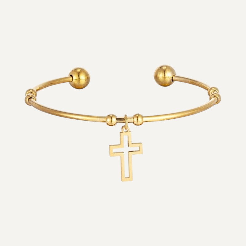 Bracelet Croix Suspendu