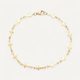 Armband Kreuz aus Edelstahl