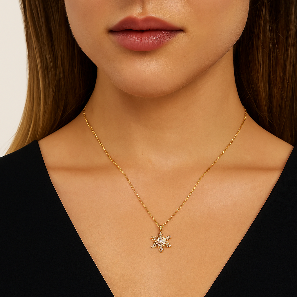 Collier Flocon de Neige