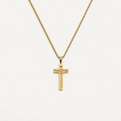 Collier Croix Éclat Zircon