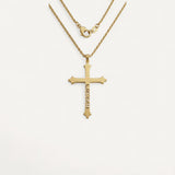 Collier Croix Gravure Personnalisée
