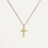 Collier Croix Initiale Personnalisée