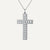 Silver Chain Cross Necklace