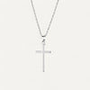 Collier Croix Acier Inoxydable