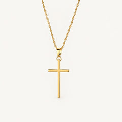 Collier Croix Acier Inoxydable