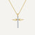 Collier Croix Ange Femme