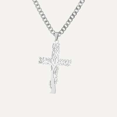 Collier Croix Arbre de Vie