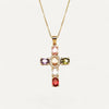 Color Cross necklace