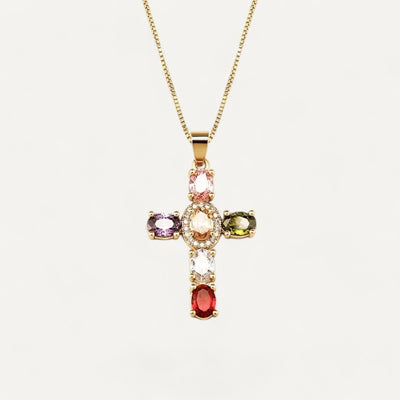 Color Cross necklace