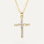 Collier Croix Cristalline