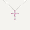 Rose Eclat Cross necklace