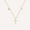 Eternal elegance cross necklace