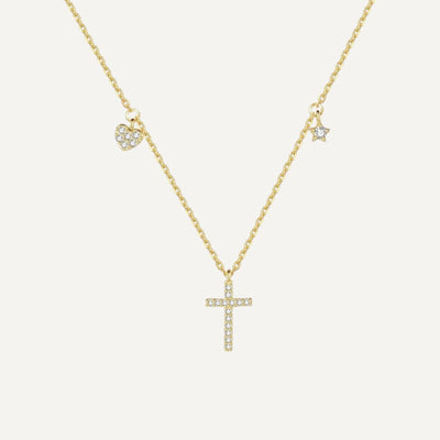 Eternal elegance cross necklace