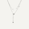 Silver Women's Cross Necklace