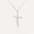 Collier Croix Femme Christ