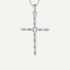 Collier Croix Femme Cristaux