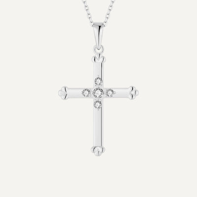 Collier Croix Femme Luxe