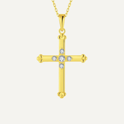 Collier Croix Femme Luxe