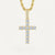 Cross necklace Men shine & elegance