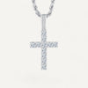 Cross necklace Men shine & elegance