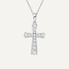 Collier Croix Lumineuse en Argent 925