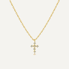 Collier Croix Mixte