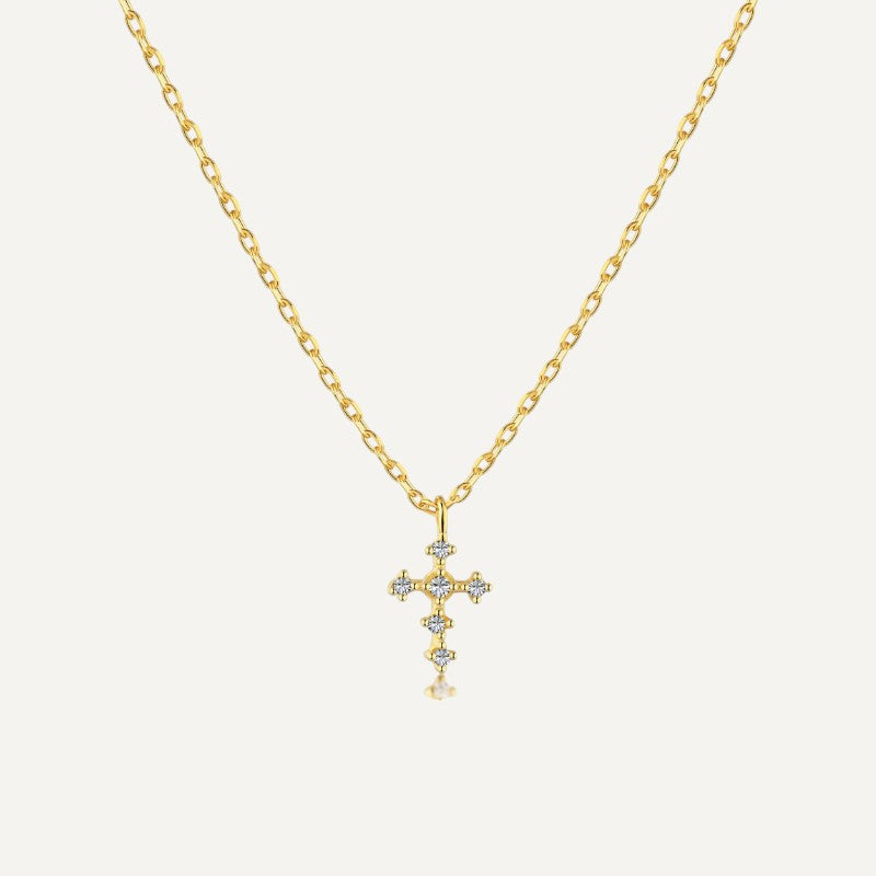 Collier Croix Mixte