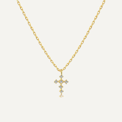 Mixed Cross Necklace