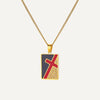 Collier Croix Moderne