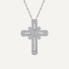 Multidimensional cross necklace