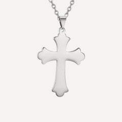 Collier Croix Orthodoxe Sans Motif