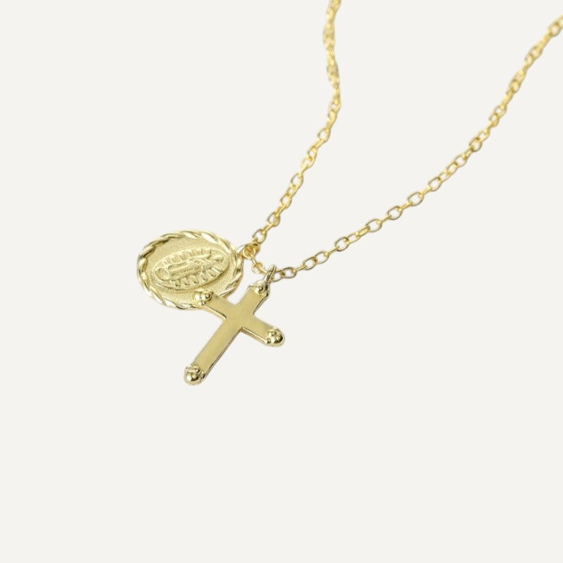 Sterling 925 Sterling Silver Cross necklace