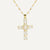 Collier Croix Religieuse avec Zirconiums