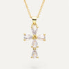 Women's religious cross necklace