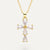 Women's religious cross necklace