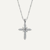 Collier Croix Rose Gold