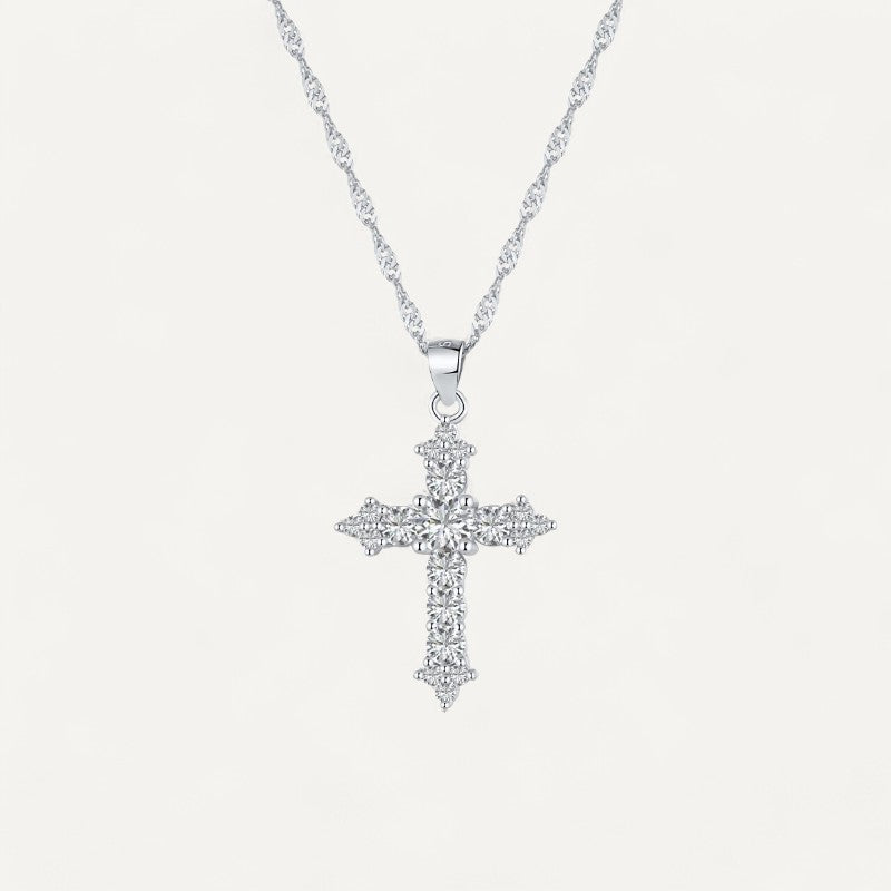 Traditional cross necklace