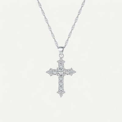 Traditional cross necklace