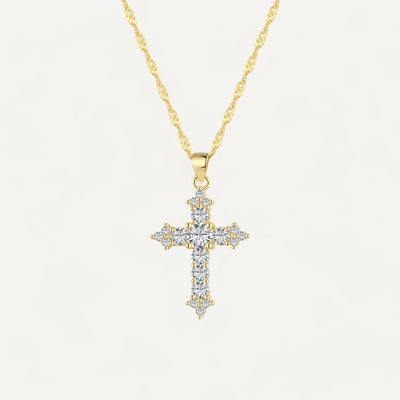 Traditional cross necklace