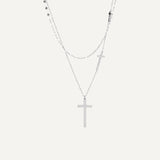 Trinity cross necklace