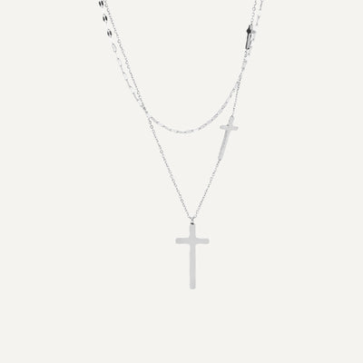 Collier Croix Trinité