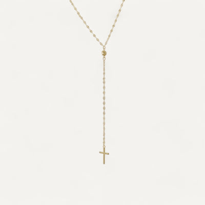 Collier Croix en Acier