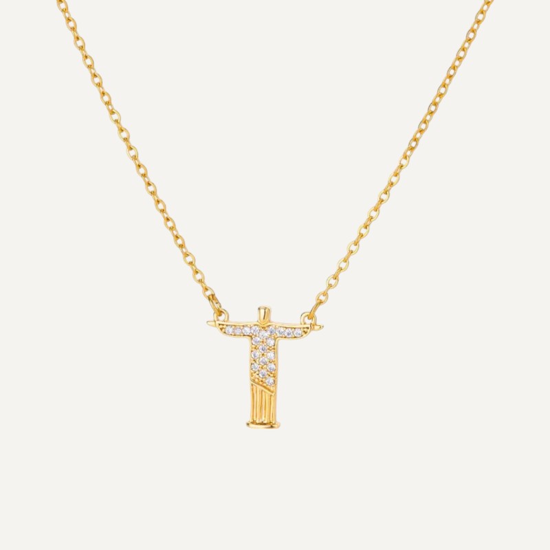 Helle Erlöser-Halskette