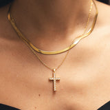 Doppelkettenkreuzanhänger