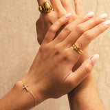 Bracelet Croix Ajustable