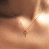 Cross necklace Divine Bright