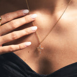 Collier Croix Couronnée