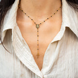 Collier Religieux à Pendentif Croix de la Vierge Marie